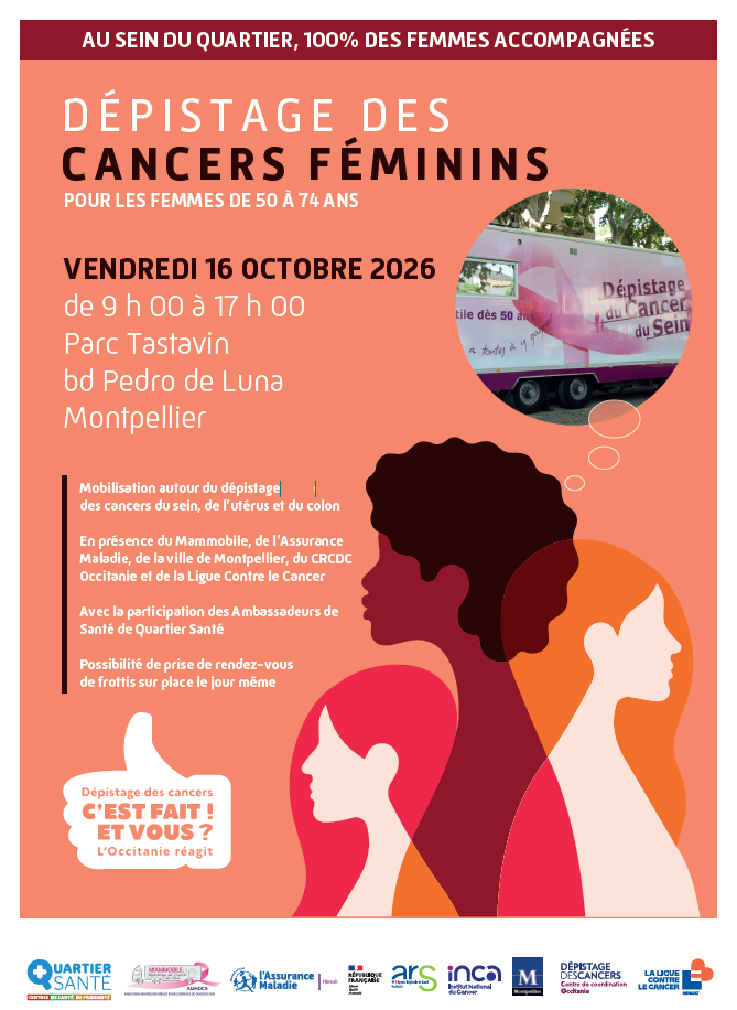 Dépistage des cancers féminins